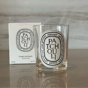 Patchouli cleaned jar and box